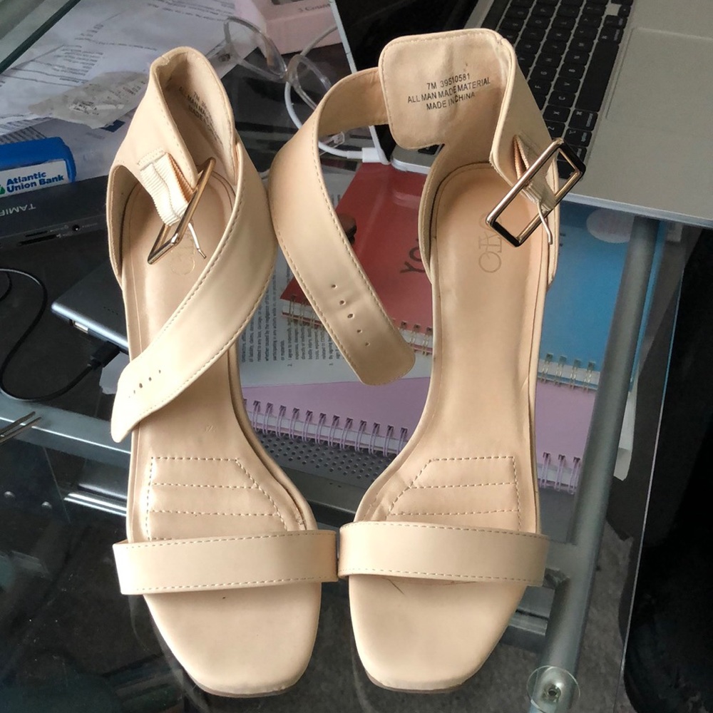 Ladies Open Toe Strappy Heals